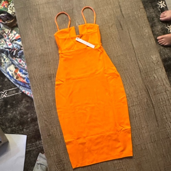 Susana Monaco Square Neck Midi Dress- XS,S,M - Picture 6 of 9